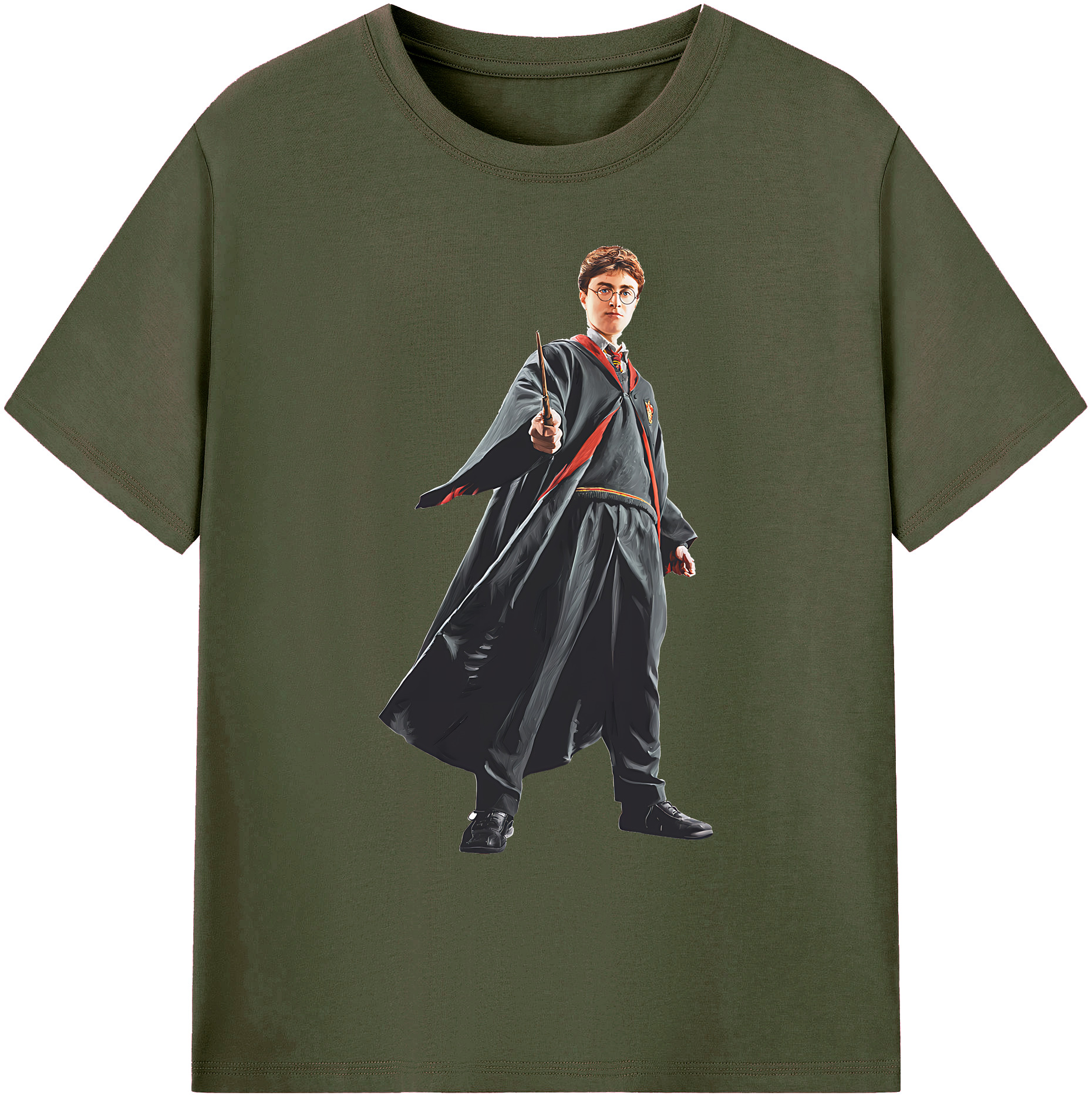 （画像用） Harry Potter ハリー・ポッターシリーズ 綿100％ メンズ半袖Tシャツ｜肌触りやわらか＆通気性